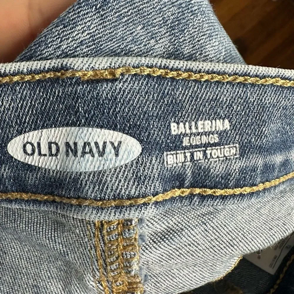 Old Navy Distressed Ballerina Jeggings Size 12